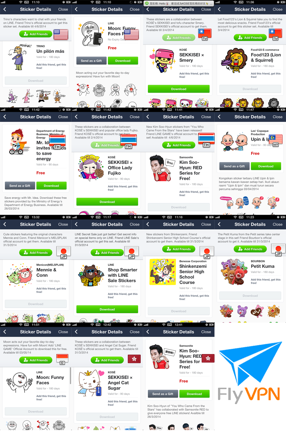 How to download line stickers for free on pc