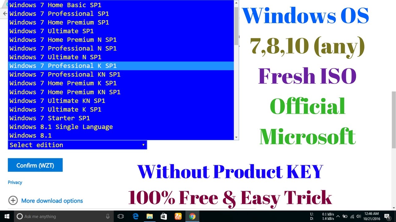 Windows 7 iso download cz